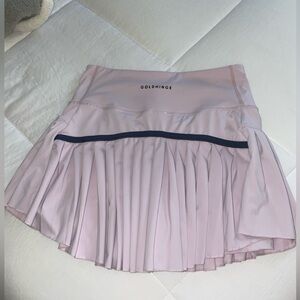 Gold hinge skirt/skort light purple, size small